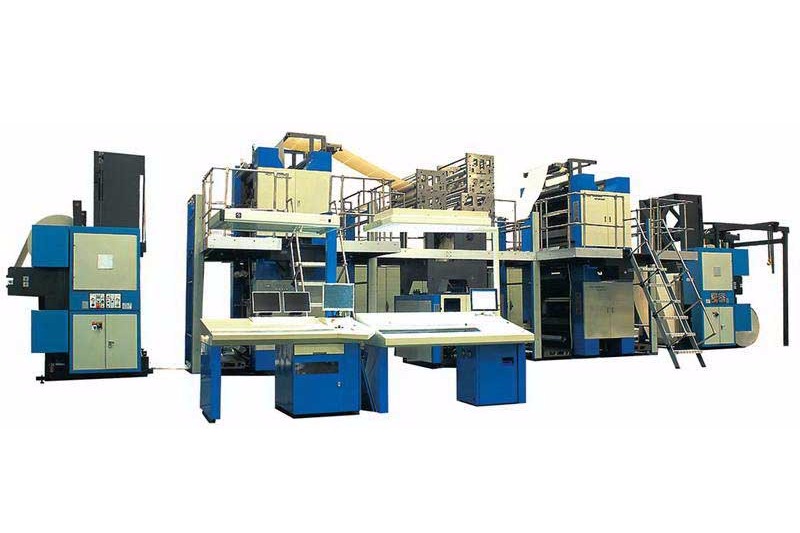 BEIREN 45A 卷筒紙平版小型印報機